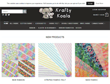 Tablet Screenshot of krafty-koala.com